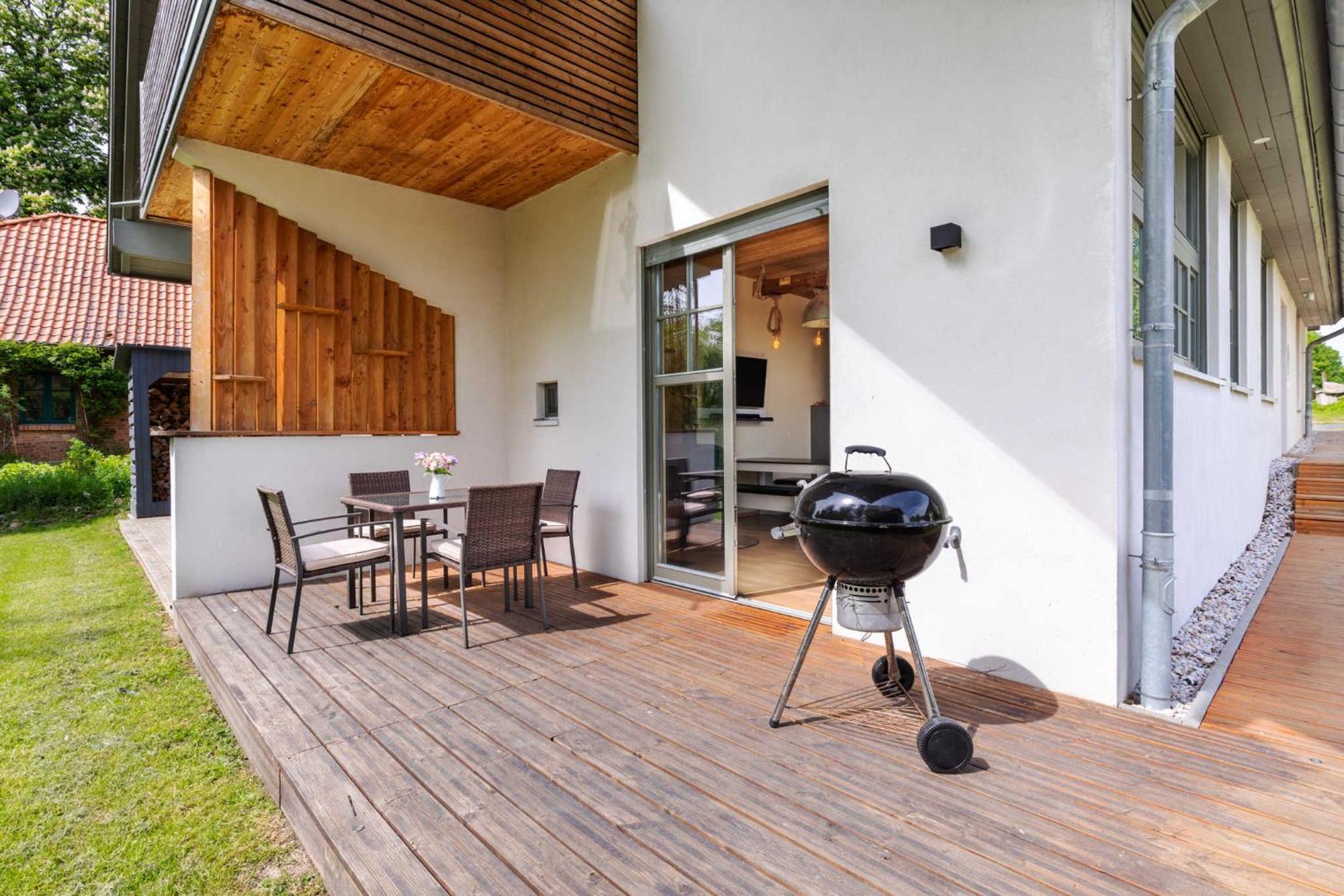 Ferienhaus Sonne Mond Und Sterne B Steffenshagen Exterior foto